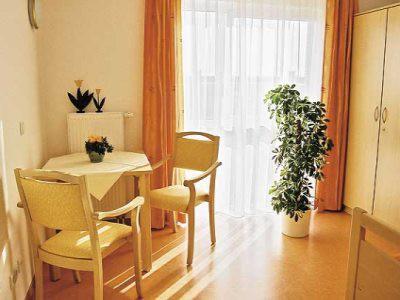 Modernes helles Zimmer im Seniorenstift Baumberge in Billerbeck
