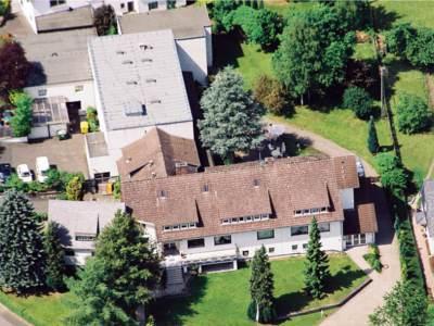 Der Senioren-Wohnpark aus der Vogelperspektive