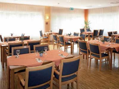 Blick in das hauseigene Restaurant