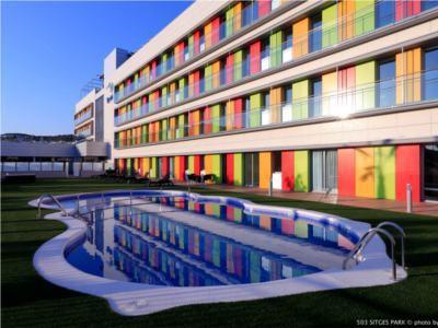 Die Residencia Sitges Park in der Nähe von Barcelona