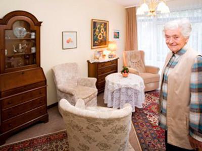 Die Zimmer können mit eigenen Möbeln liebevoll gestaltet werden