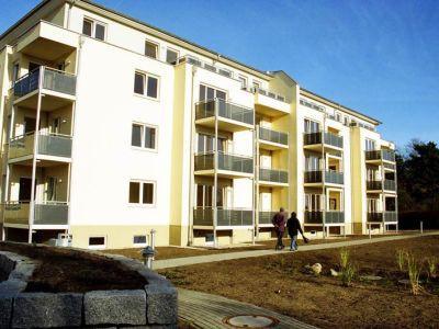 Gartenansicht des Pflegewohnstifts Babelsberg in Potsdam