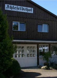Eingangsbereich des Ahlefeldshofs Friedrichsau, Jübek