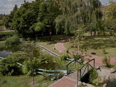 Der Garten läd zum Verweilen ein