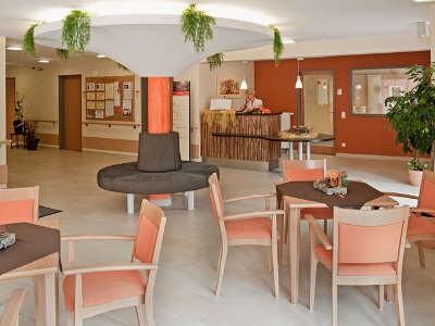 Sitzecken im Foyer
