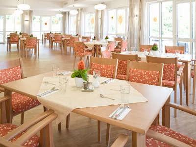 Blick in das hauseigene Restaurant