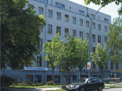 Das Senioren Centrum in der Wisbyer Straße in Berlin-Pankow