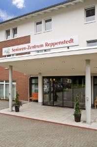 Der Eingang des Senioren-Zentrums "Haus Reppenstedt" Reppenstedt