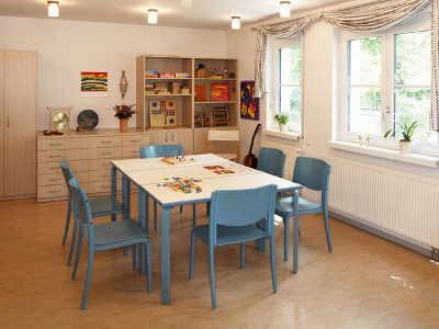 Einer der gemütlichen Aufenthaltsräume