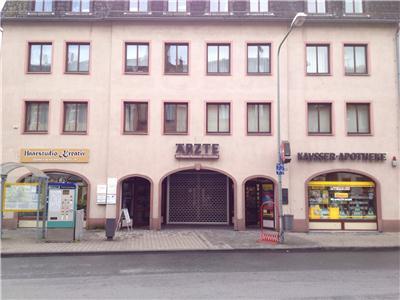 Unsere Geschäftsstelle zentral im Ärztehaus Frankfurt Höchst