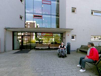 Außenansicht des Altenzentrums Haus Augustinus