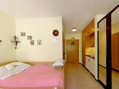Ein Doppelzimmer im Seniorenzentrum St. Lukas in Wernau