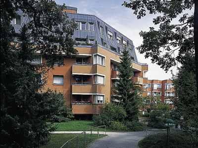 Rückansicht des Hauses