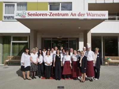 Das Team des Senioren-Zentrums "An der Warnow" in Rostock