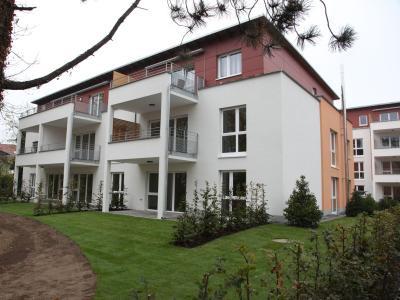 Rückansicht des Hopp-Stifts II in Walldorf