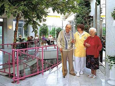 Innenansicht des Senioren Wohnpark Langen