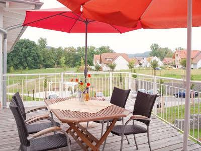 Sonnenterrasse im Kursana Domizil Hösbach