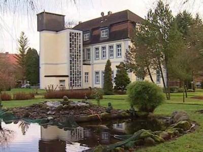 Rückansicht des Herrenhauses