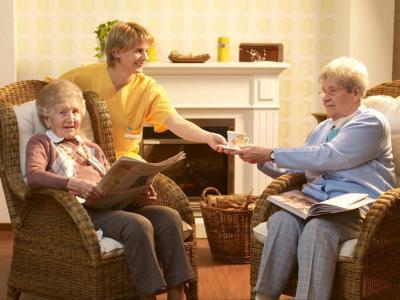 Seniorinnen im Pflegewohnstift Am Ringgleis in Braunschweig