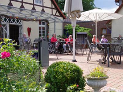 Im Seniorenzentrum Schriebers Hof fühlen sich die Bewohner geborgen