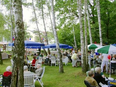 Garten des Vitanas Senioren Centrums Schäferberg