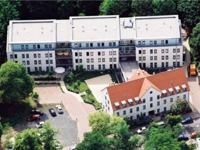 Der Senioren-Wohnpark aus der Vogelperspektive