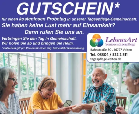 LebensArt Tagespflege