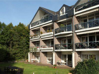 Insgesamt gibt es 26 Ein- und Zwei-Zimmer-Appartements mit Balkon