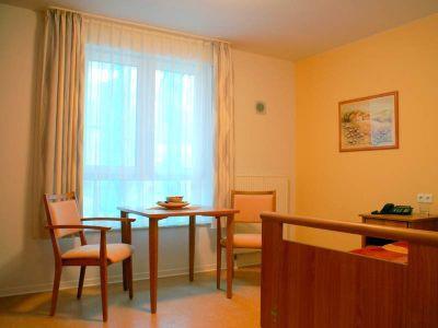 Beispiel für ein Zimmer im Pflegewohnstift
