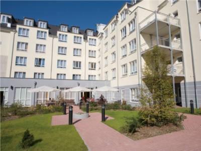 Der Senioren-Wohnpark nahe dem Volksgarten in Düsseldorf