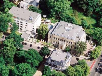 Der Senioren-Wohnpark Leipzig - Stadtpalais aus der Vogelperspektive