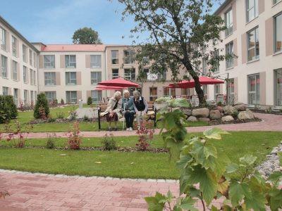 Das Senioren-Zentrum "Am Park" in Bergen auf Rügen