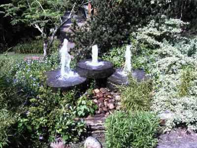 Im Garten des Tannenhofs genießen die Bewohner die Ruhe und die frische Luft